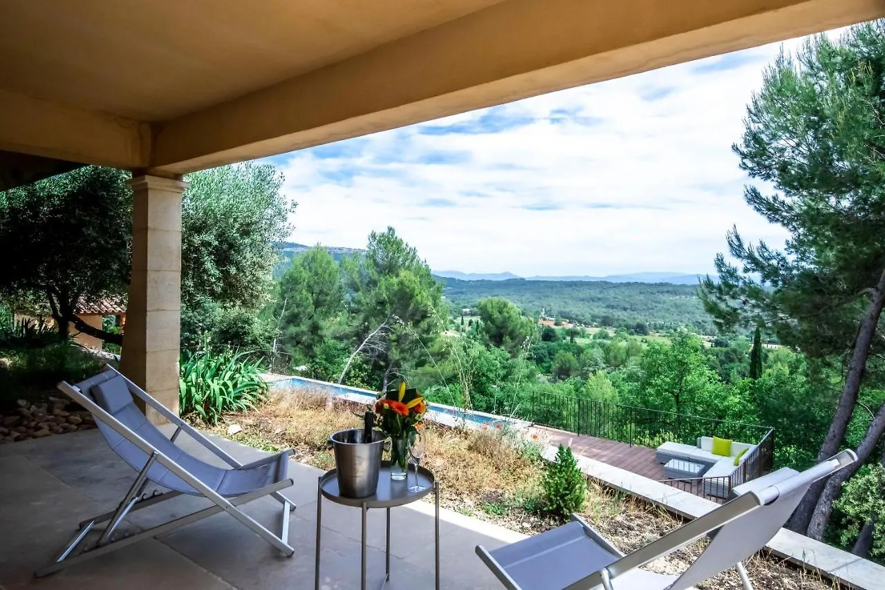 Villa Lumineuse Avec Piscine Clim 1Ere Etage Vue Panoramique Sur Les Montagnes Sur Le Site De La Sainte-Victoire Le Tholonet Frankreich